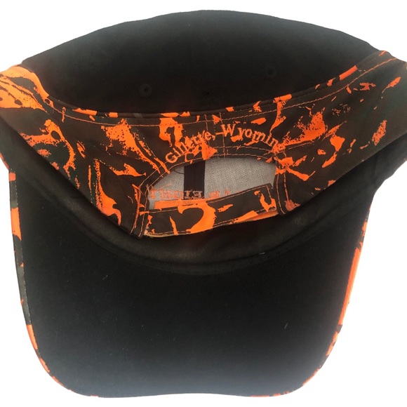 NEW Bar 8 Eight Cattle Company Hat Cap Adjustable Hook Loop Gillette WY - Picture 2 of 5